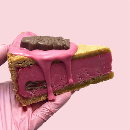 Strawberry Freddo Cookie Pie